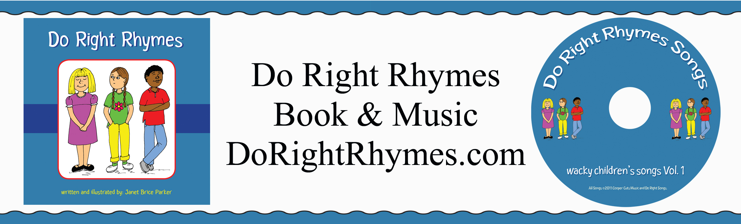 Do Right Rhymes book and companion music artwork