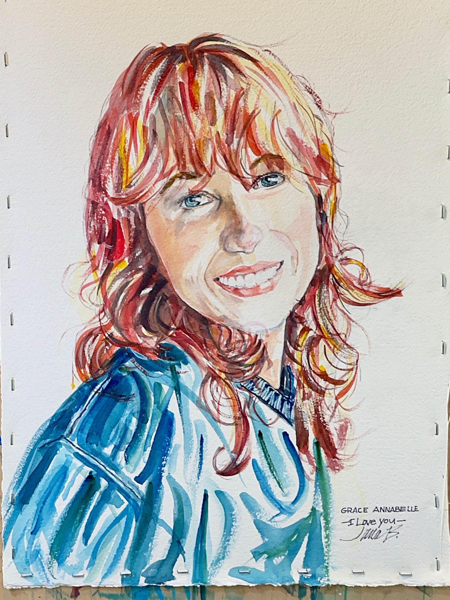 Portrait by Janet Brice Parker