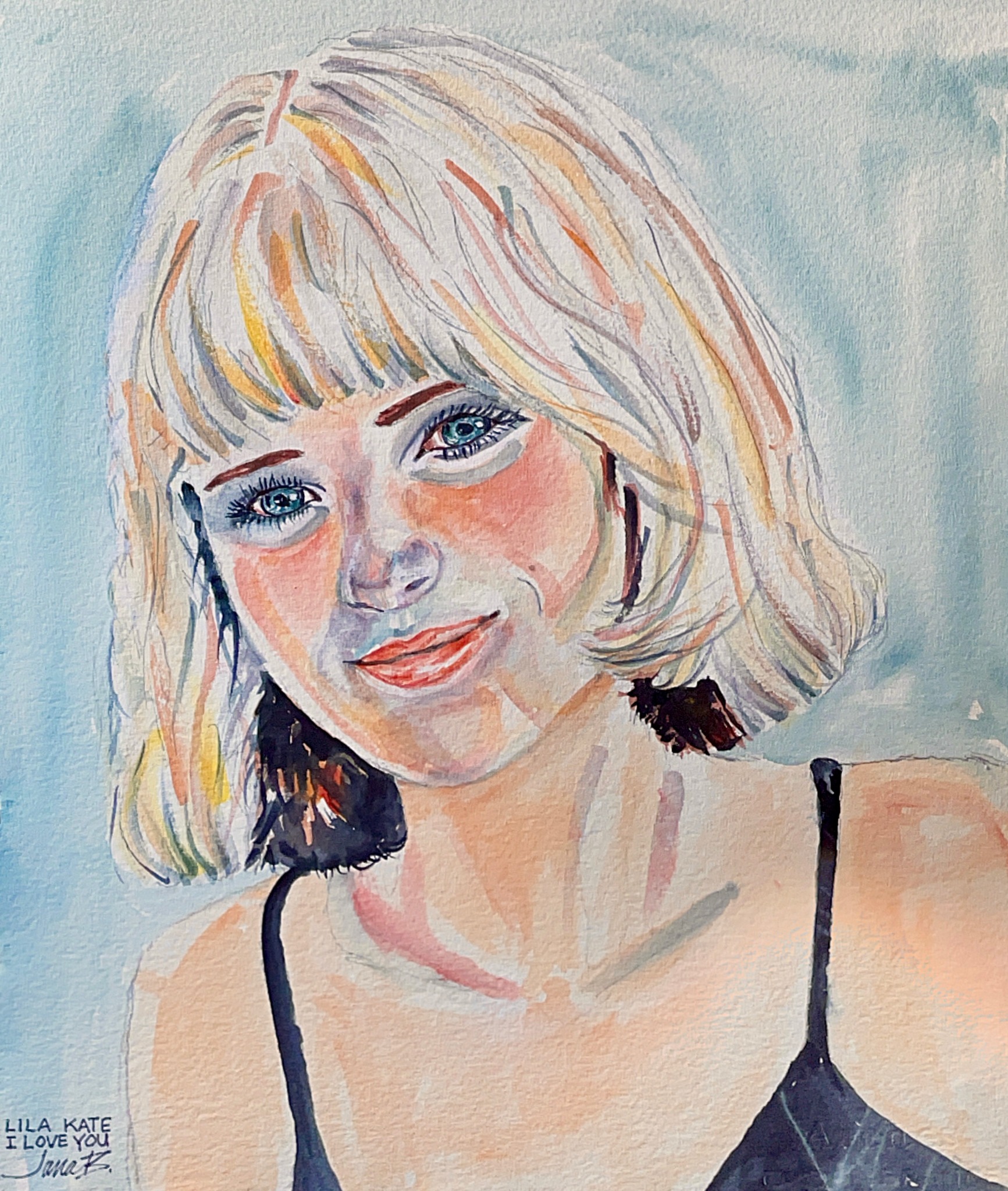 Portrait by Janet Brice Parker